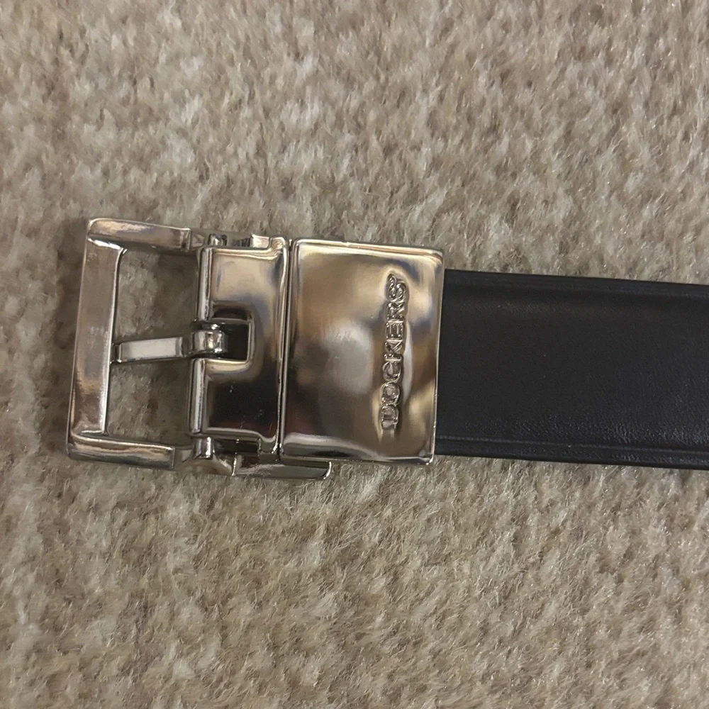 Dockers Kids Belt with Metallic Buckle